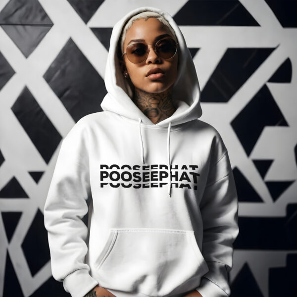 POOSEEPHAT Women’s White Hoodie